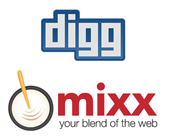 Digg and Mixx