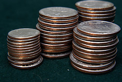 Stacked Coins
