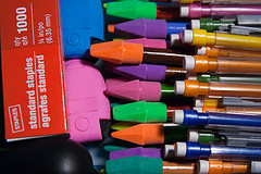 School Supplies Pencils Erasers August 07, 20101